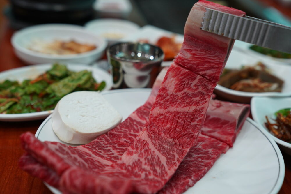 갈비 상차림